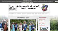 Desktop Screenshot of donatus-pesch.de